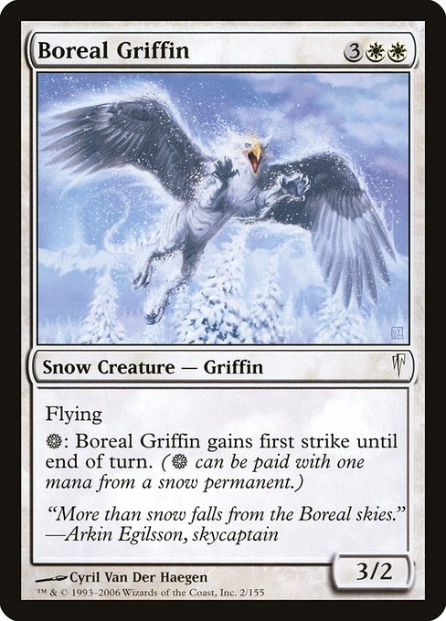 Boreal Griffin highlighted card art