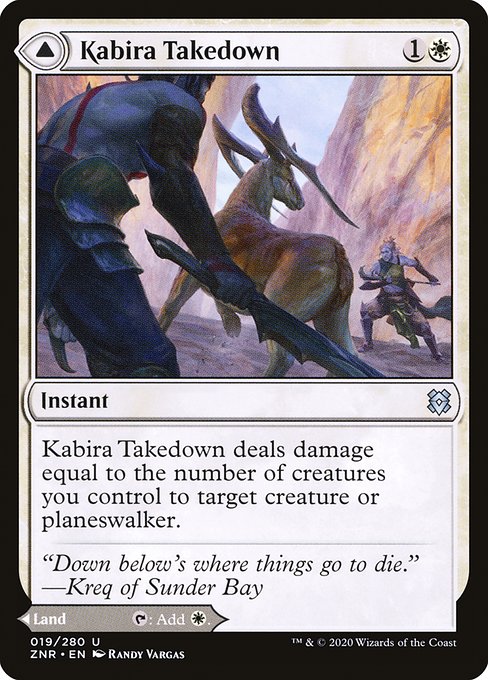 Kabira Takedown // Kabira Plateau from Zendikar Rising