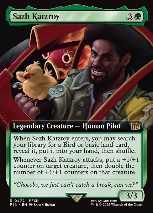 Sazh Katzroy from Final Fantasy