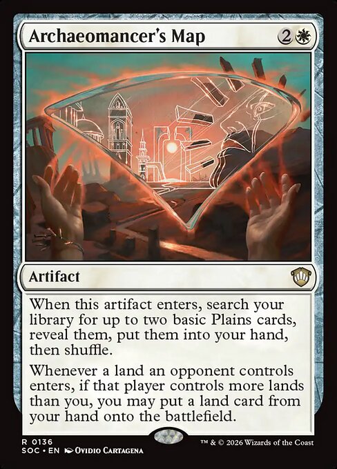 Archaeomancer's Map from Secrets of Strixhaven Commander