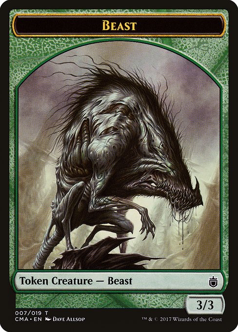 Beast from Commander Anthology Tokens
