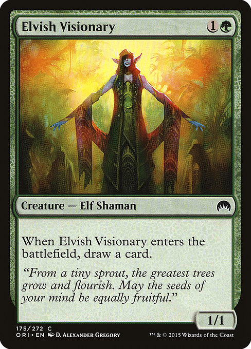 Elvish Visionary from Magic Origins