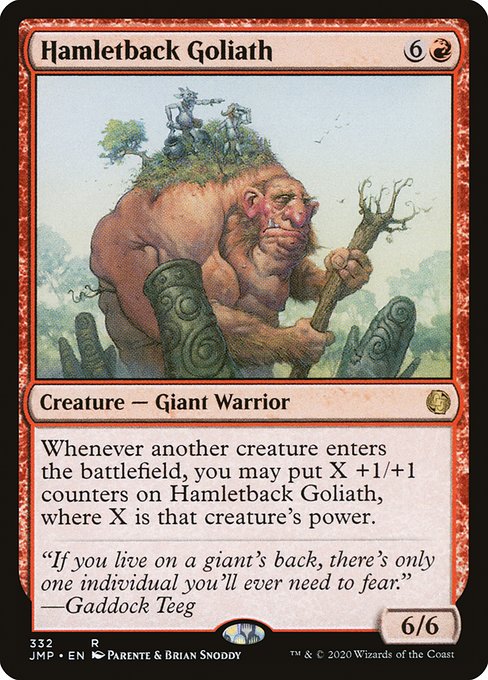 Hamletback Goliath highlighted card art