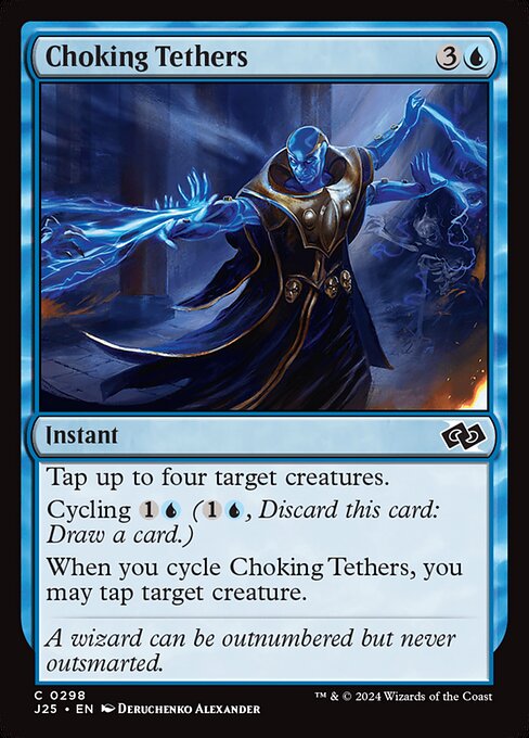 Choking Tethers highlighted card art