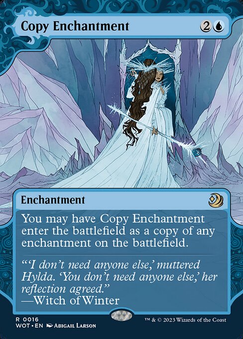 Copy Enchantment from Wilds of Eldraine: Enchanting Tales