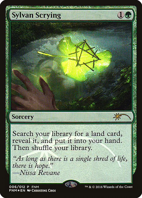 Sylvan Scrying from Friday Night Magic 2016