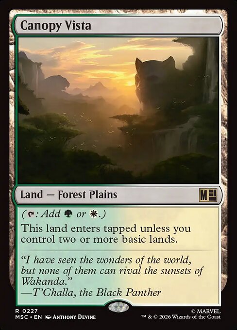 Canopy Vista highlighted card art