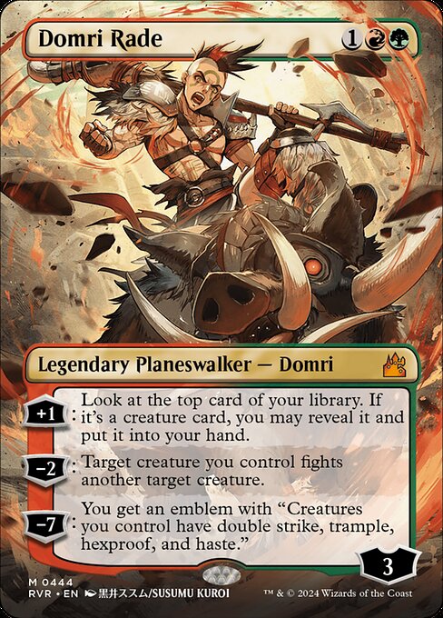 Domri Rade from Ravnica Remastered