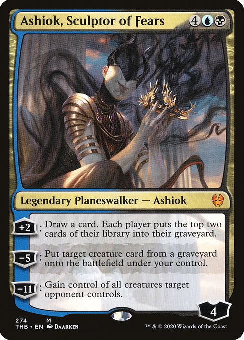Ashiok, Sculptor of Fears highlighted card art