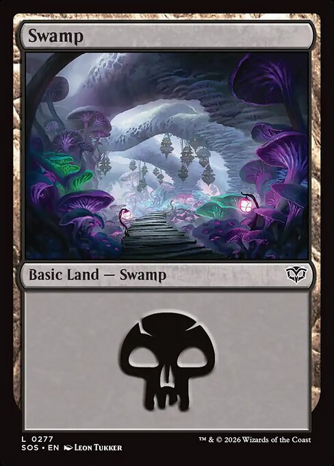 Swamp from Secrets of Strixhaven