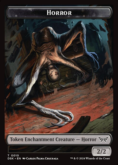 Horror highlighted card art