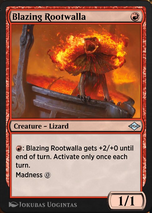 Blazing Rootwalla from Jumpstart: Historic Horizons