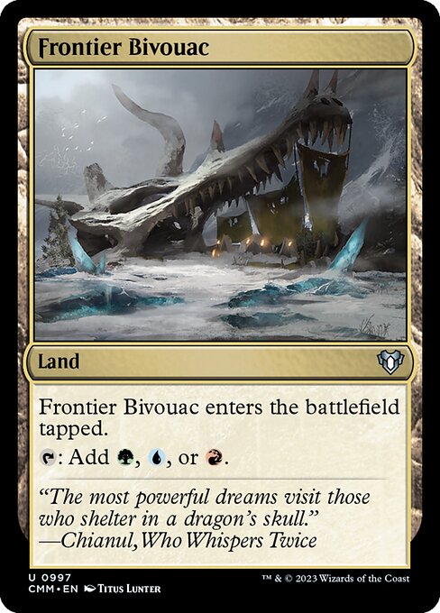 Frontier Bivouac from Commander Masters