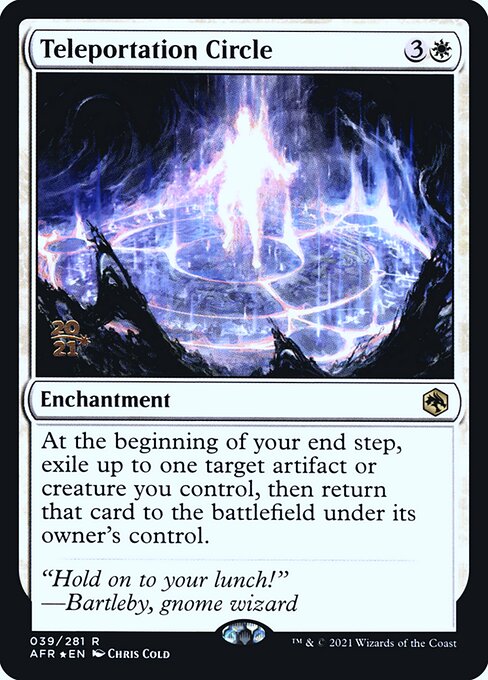 Teleportation Circle from Adventures in the Forgotten Realms Promos