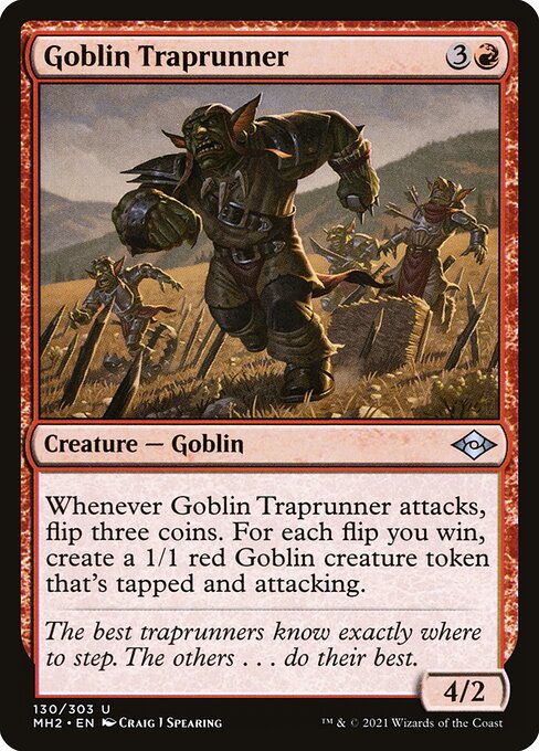 Goblin Traprunner highlighted card art