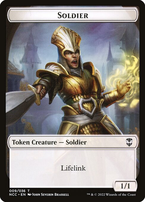 Soldier from New Capenna Commander Tokens