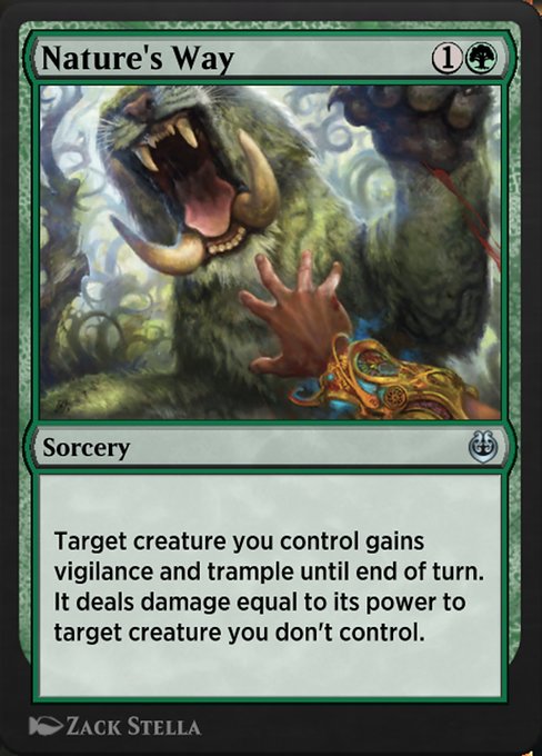 Nature's Way from Kaladesh Remastered