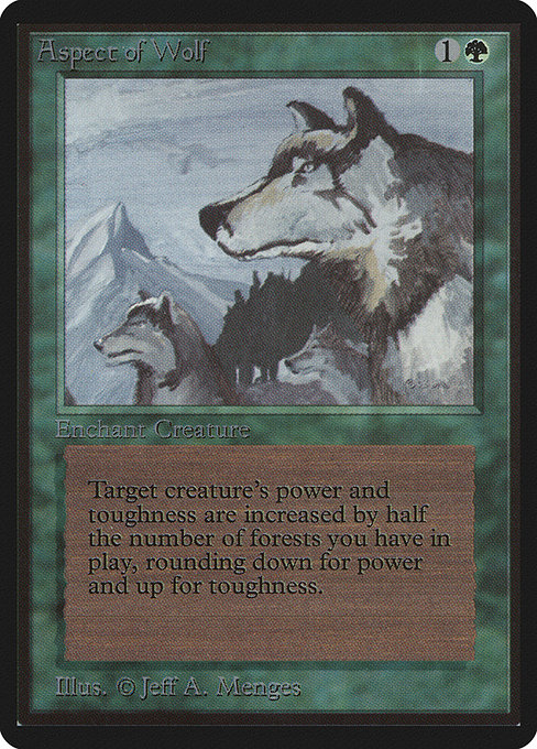 Aspect of Wolf from Limited Edition Beta