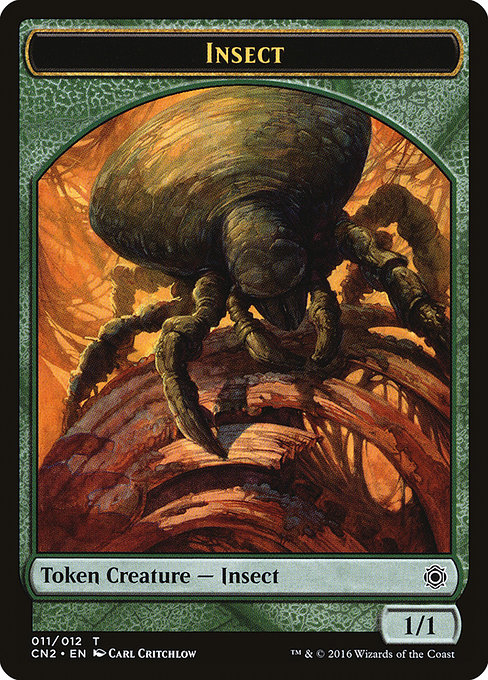 Insect from Conspiracy: Take the Crown Tokens