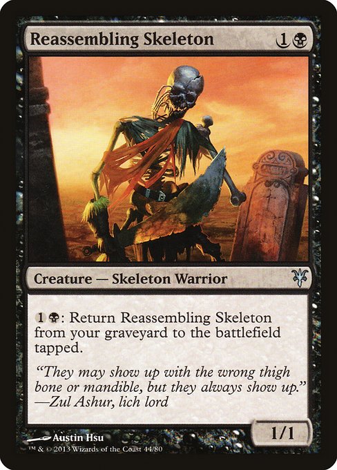 Reassembling Skeleton from Duel Decks: Sorin vs. Tibalt