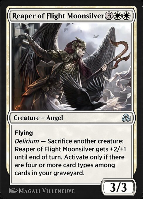 Reaper of Flight Moonsilver highlighted card art