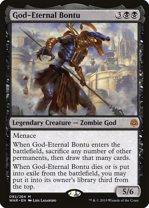 God-Eternal Bontu from War of the Spark