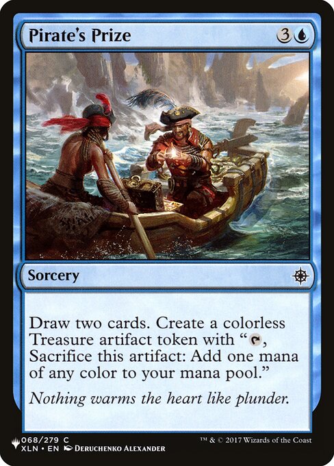 Pirate's Prize highlighted card art
