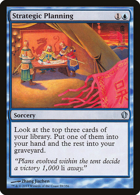 Strategic Planning from Commander 2013