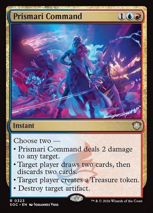Prismari Command from Secrets of Strixhaven Commander