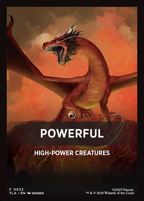 Powerful from Avatar: The Last Airbender Jumpstart Front Cards