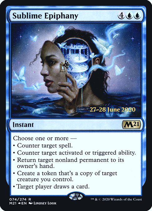 Sublime Epiphany from Core Set 2021 Promos