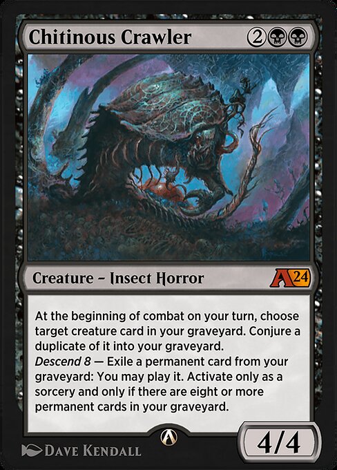 Chitinous Crawler highlighted card art