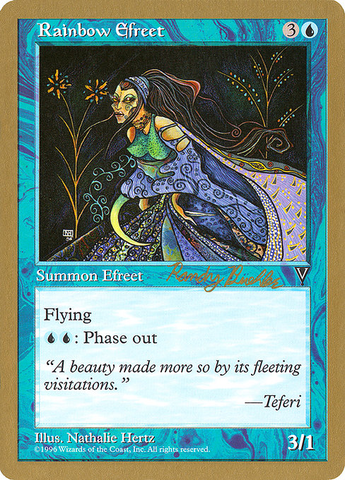 Rainbow Efreet highlighted card art