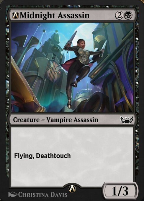 A-Midnight Assassin highlighted card art