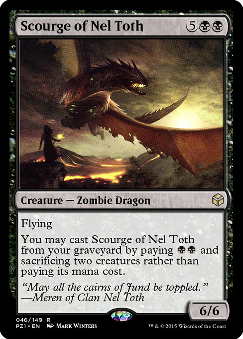 Scourge of Nel Toth from Legendary Cube Prize Pack