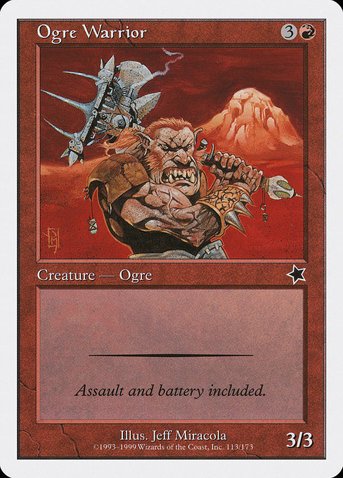 Ogre Warrior from Starter 1999