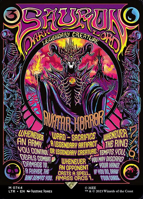 Sauron, the Dark Lord from The Lord of the Rings: Tales of Middle-earth