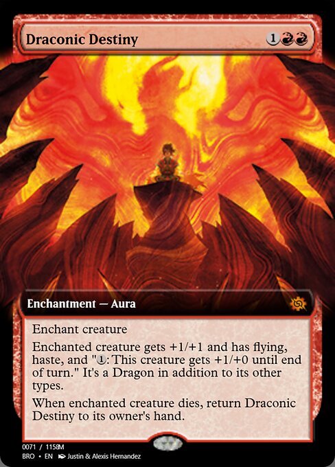 Draconic Destiny highlighted card art