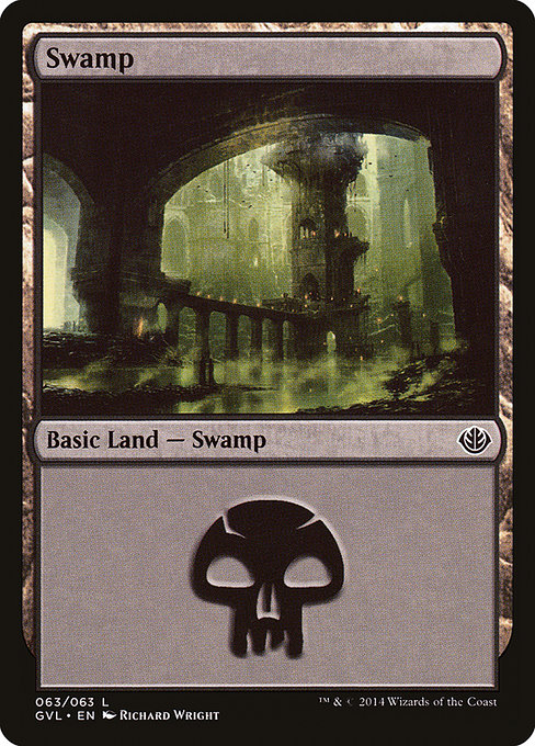 Swamp from Duel Decks Anthology: Garruk vs. Liliana