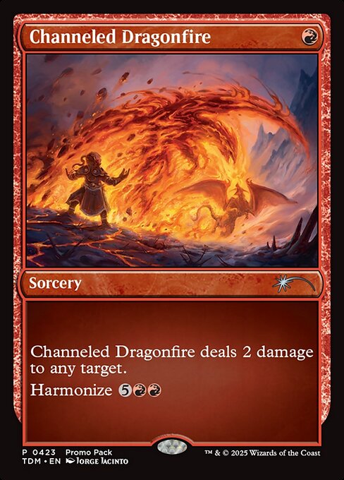 Channeled Dragonfire from Tarkir: Dragonstorm
