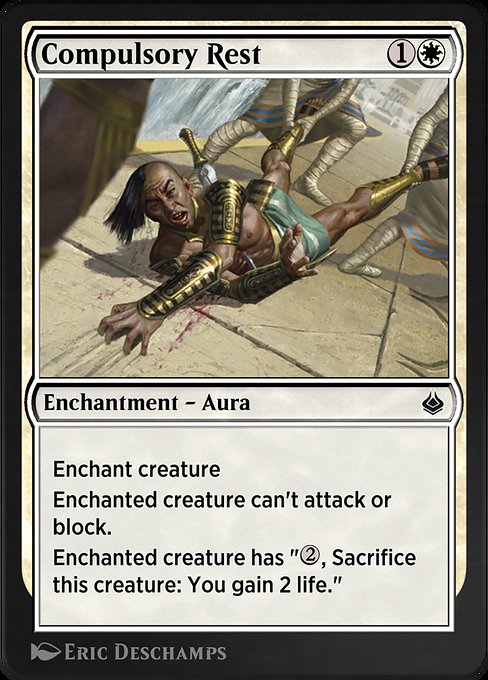 Compulsory Rest from Amonkhet Remastered