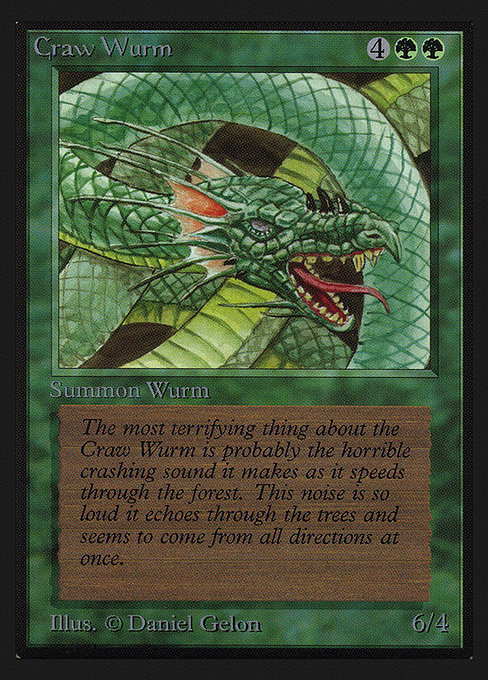 Craw Wurm from Collectors' Edition