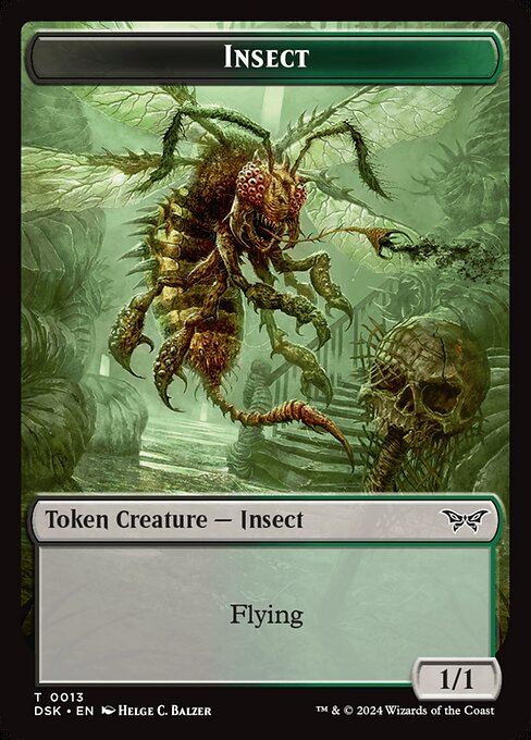 Insect from Duskmourn: House of Horror Tokens