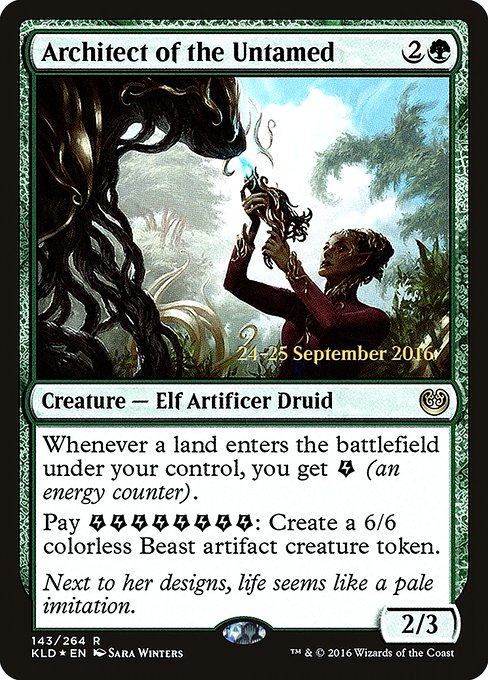 Architect of the Untamed from Kaladesh Promos