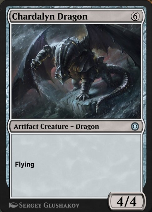 Chardalyn Dragon highlighted card art