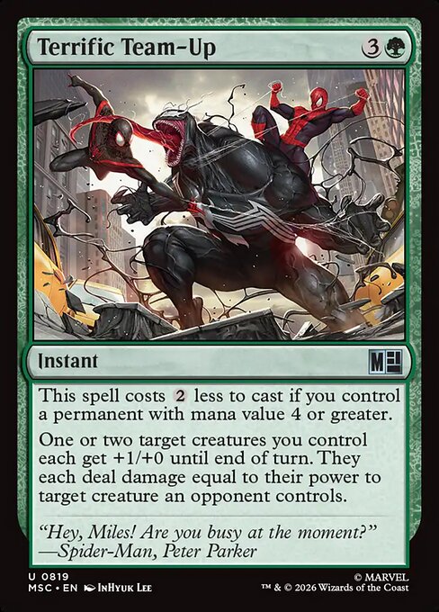 Terrific Team-Up from Marvel Super Heroes Commander