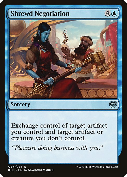 Shrewd Negotiation from Kaladesh
