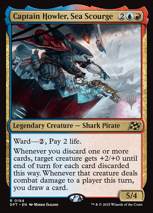 Captain Howler, Sea Scourge from Aetherdrift Promos