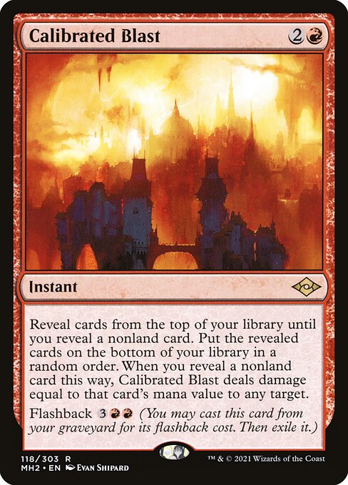 Calibrated Blast from Modern Horizons 2