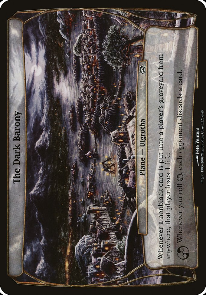 The Dark Barony from Planechase Planes